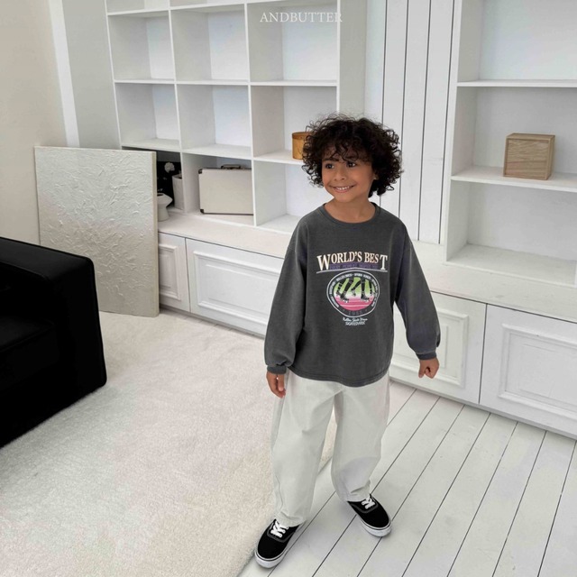 《送料無料》予約:ピグメントボードT【ANDBUTTER】※ジュニアサイズ