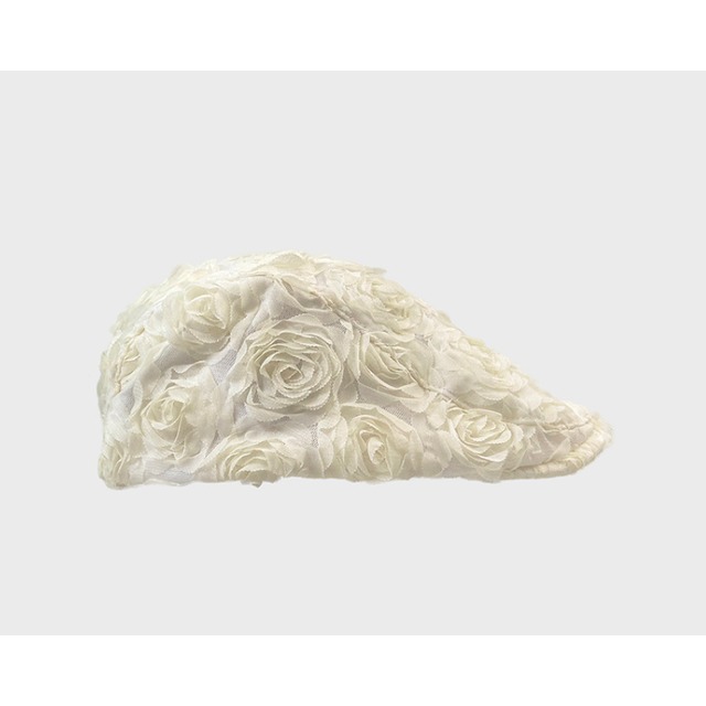 rose design hunting cap　ローズデザインハンチング帽　J1449