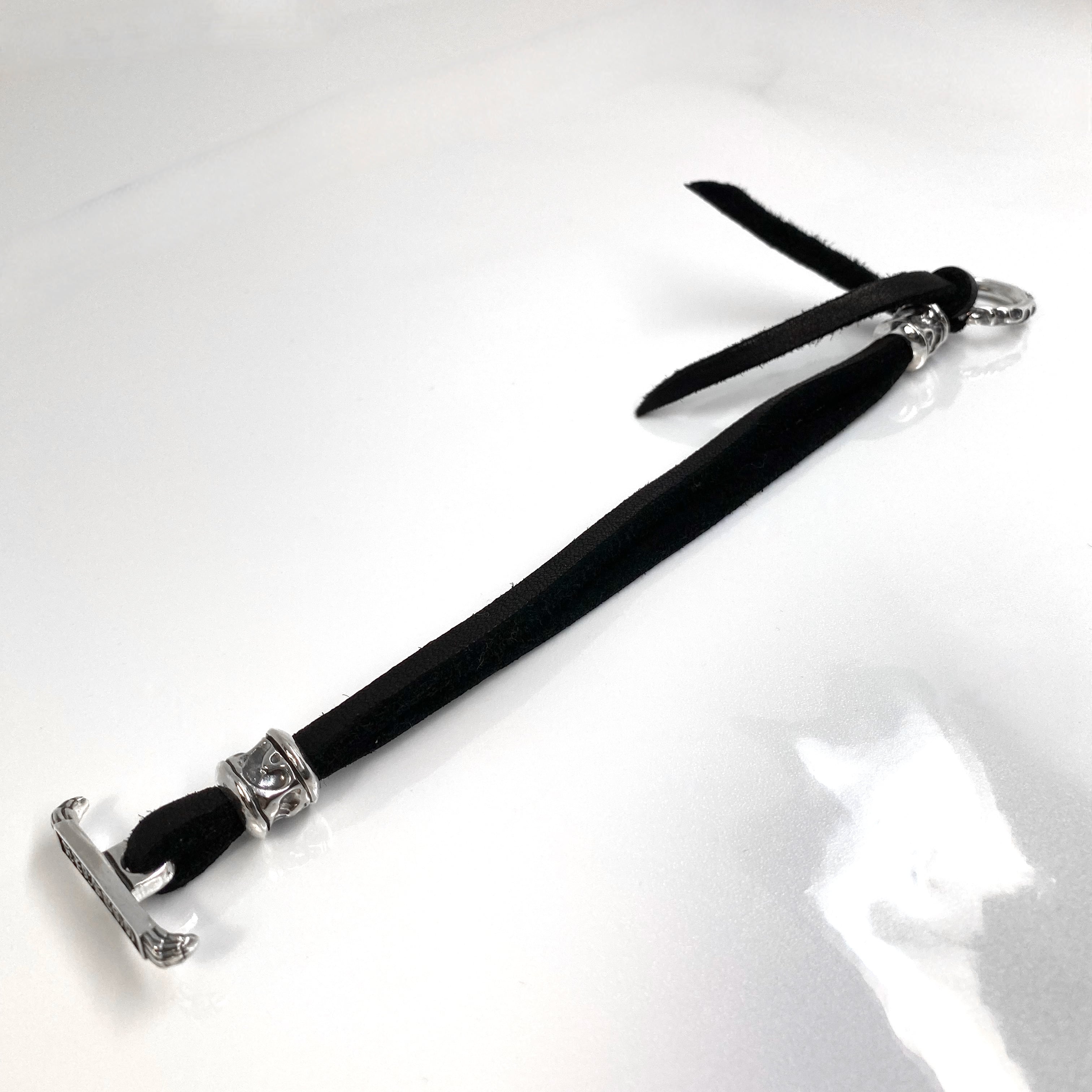 LEATHER BRACELET T-BAR / Tバーレザーブレスレット | GODSIZE