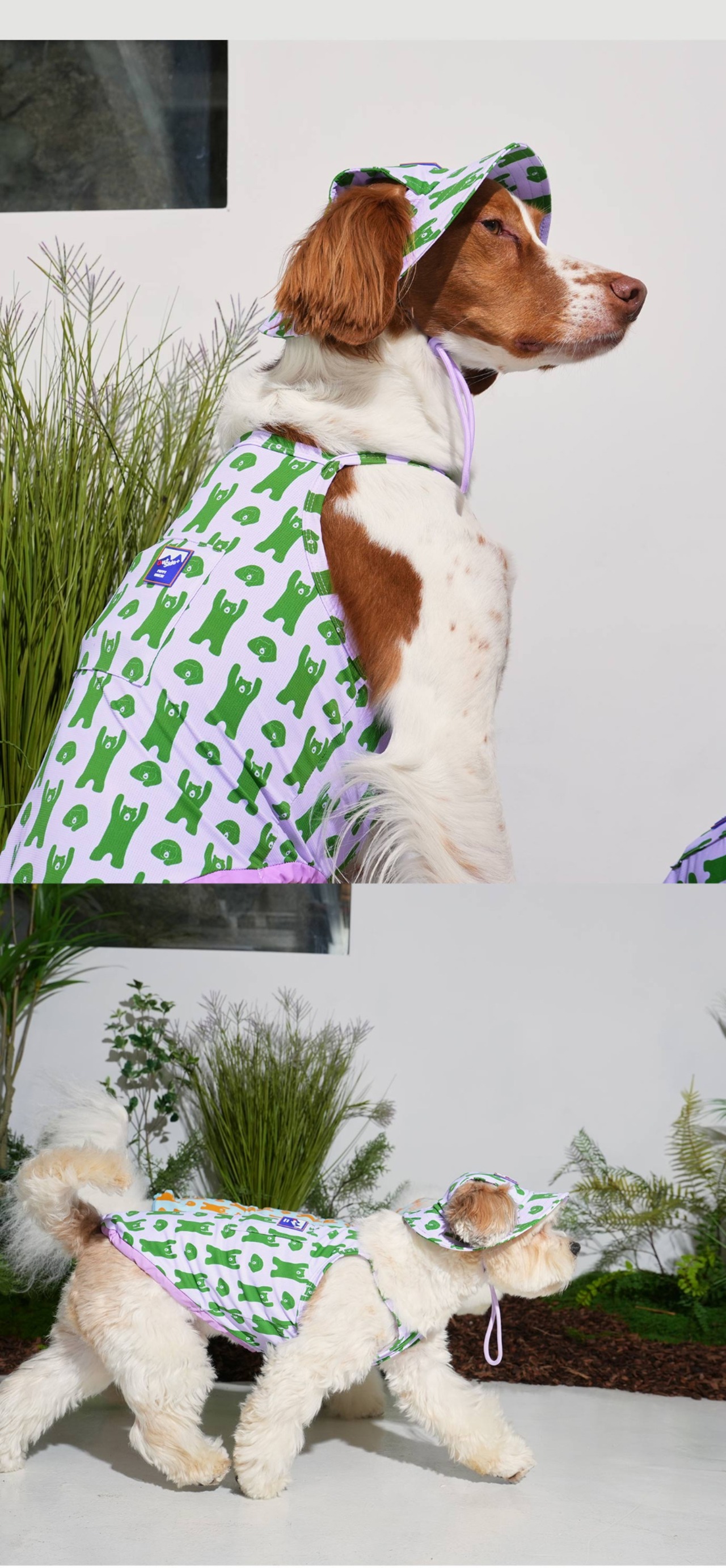 【PUPPYGALLERY公式】Bouncing Bear Bucket Hat　S　