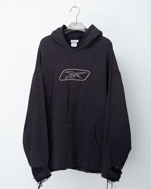 "Reebok" good damage embroidery hoodie sweat