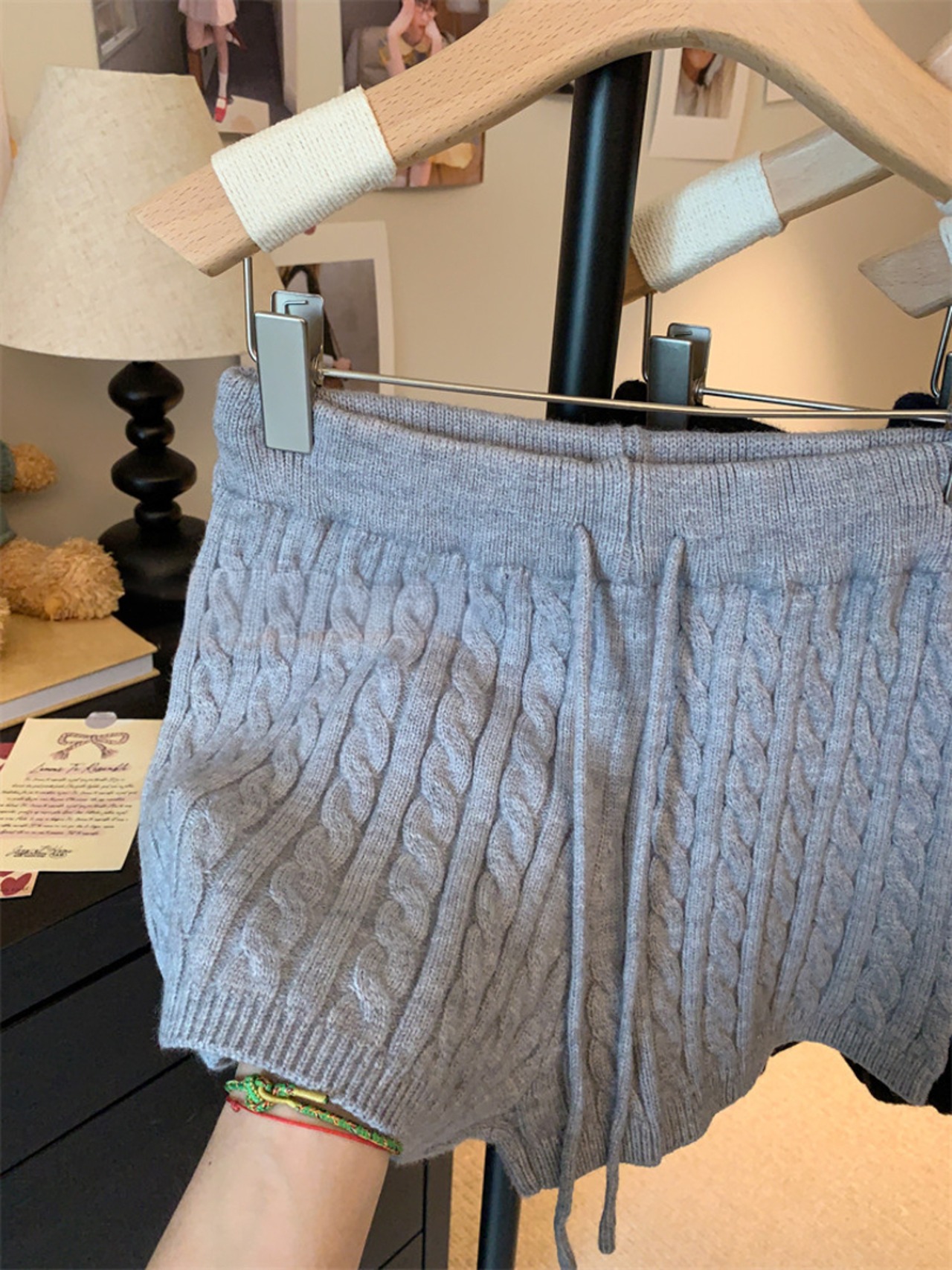 ニットガーリーショートパンツ LK1810