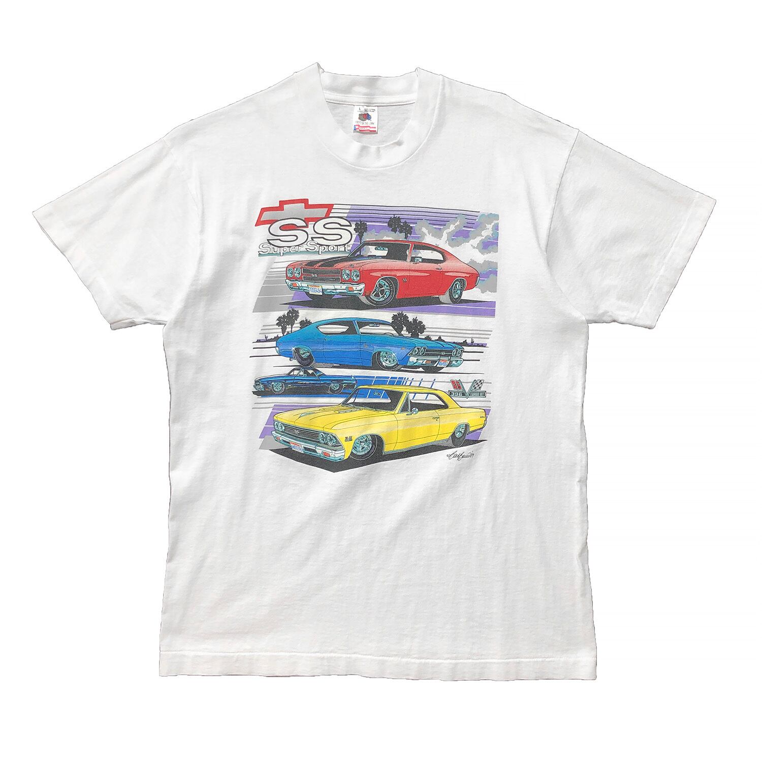 70s デイトナ レーシング Tシャツ旧車 シボレー シェベル アメ車（70s 