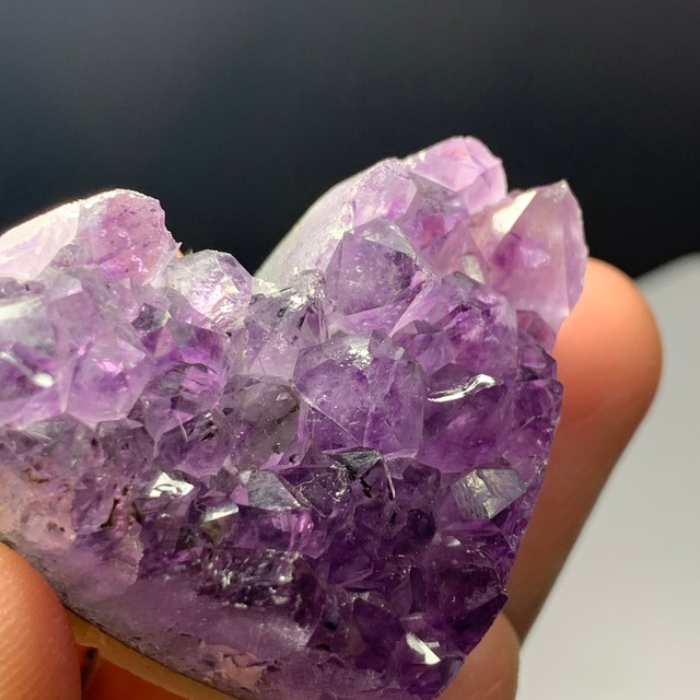 6.ハートアメジストクラスター