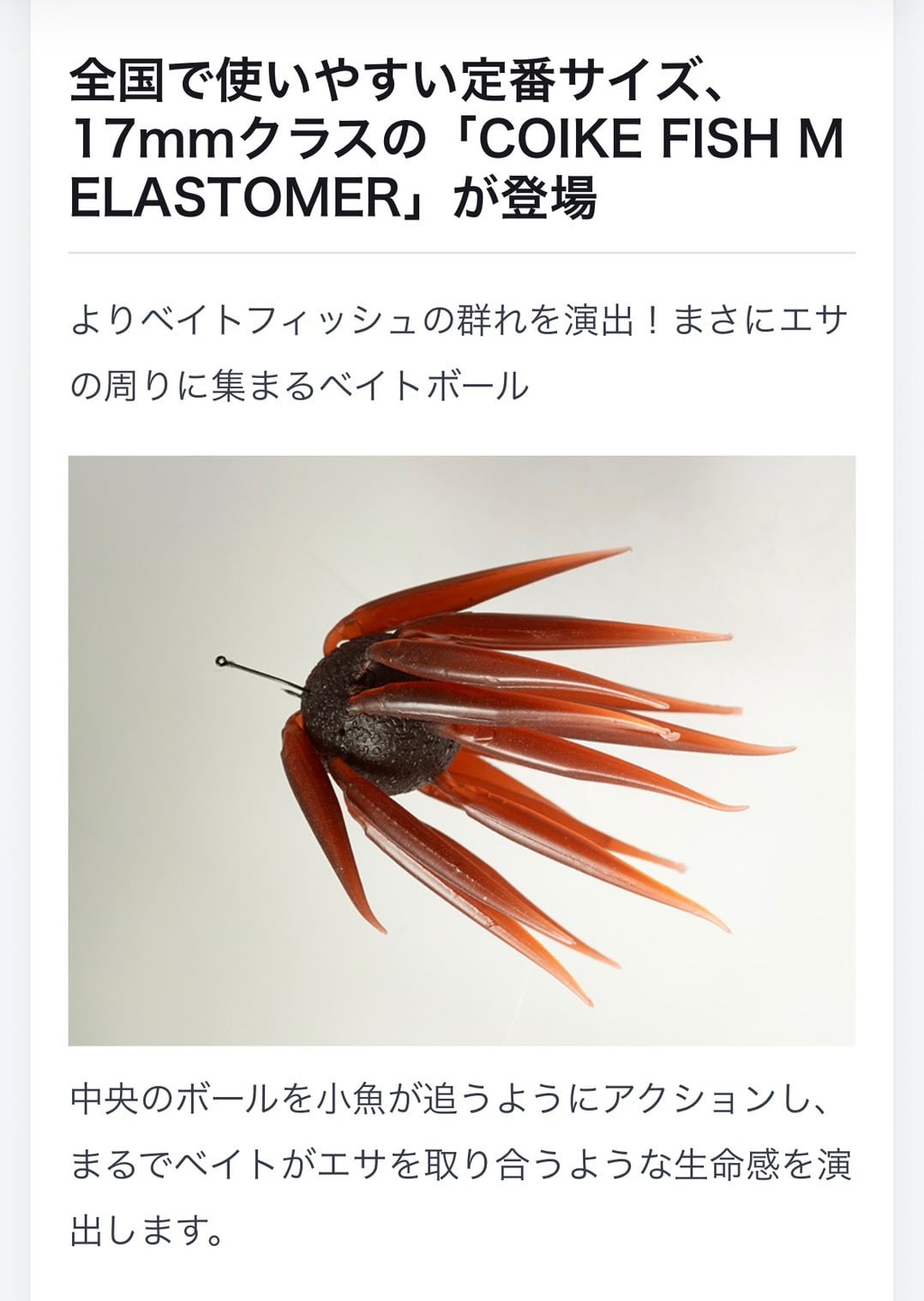 コイケフィッシュM | TRIBE NETSTORE