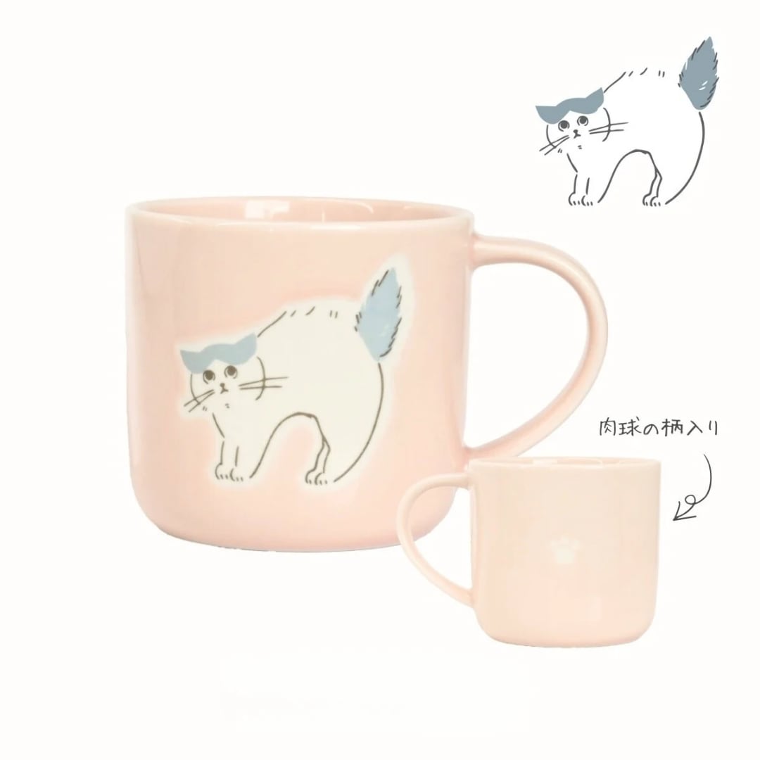 マグカップ｜Mai NEKO 猫雑貨 猫モチーフ 猫柄 猫グッズ おうち時間 プレゼント プチギフト 贈り物 猫好きさんへプレゼント