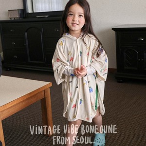 «予約»«ジュニアサイズあり»«Boneoune» ビーチローブ 2colors