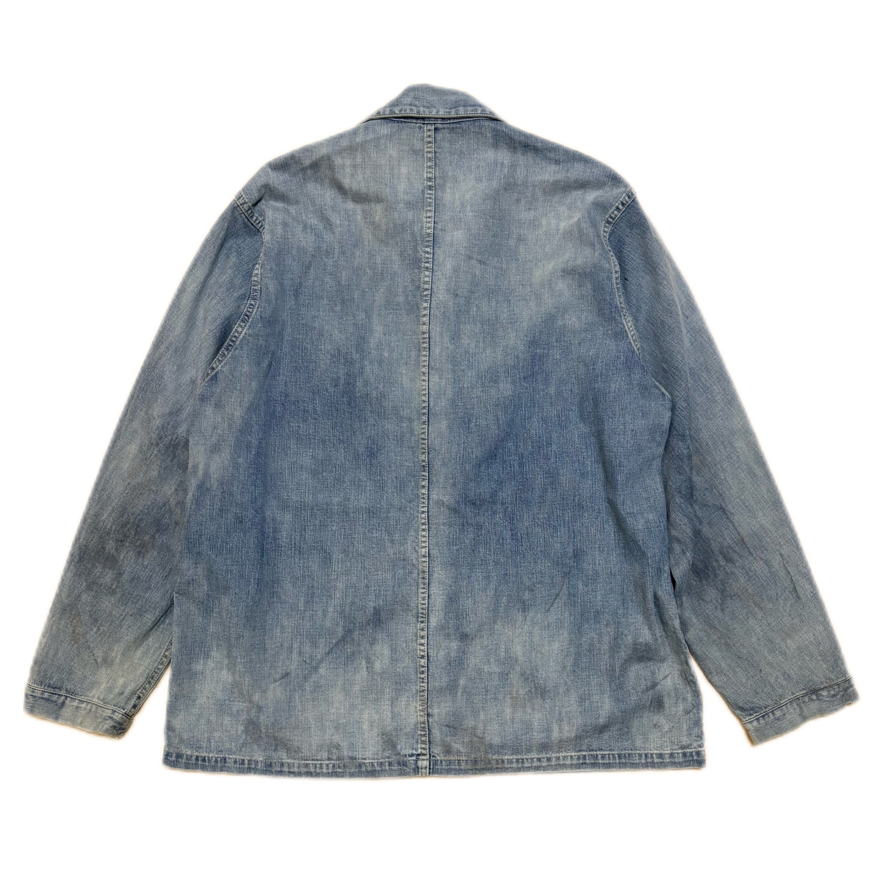 A.PRESSE】US NAVY Denim Jacket SIZE 2 | REBOAN