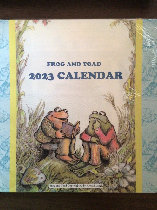 FROG AND TOAD 2023 CALENDAR　アーノルド・ローベル　岩崎書店　絵本の家　　30x30cm