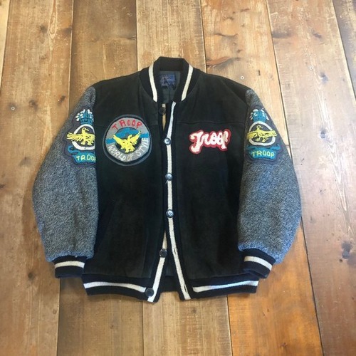 VINTAGE 1980年代 TROOP スタジャン Mサイズ USED