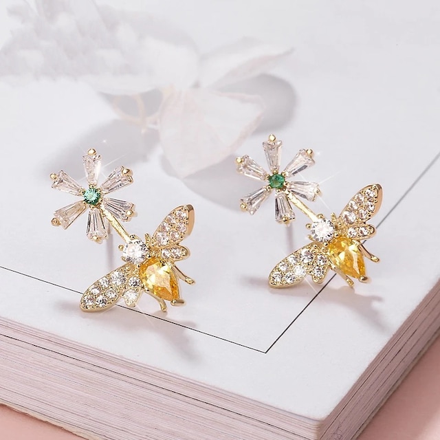 Bee pierce☆ミツバチピアス