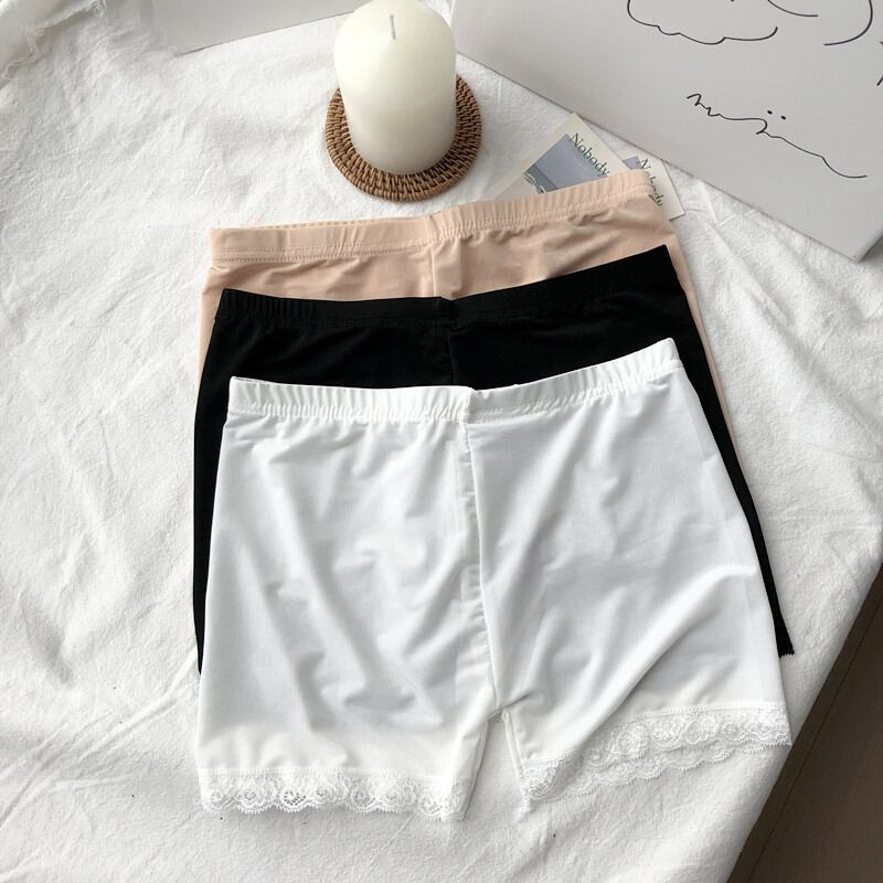薄手レースサマーホワイト 夏物 ショーツ ブルマー 萌量不足37520630717