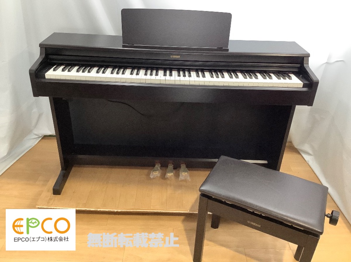 ★44360【電子ピアノ】YAMAHA　YDP164R　19年製