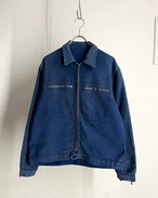 60s French Work Moleskin Work Blouson