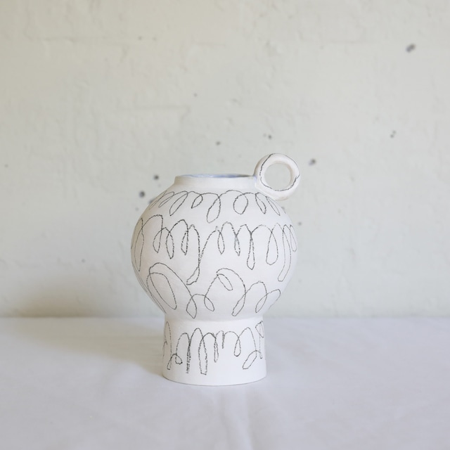 福留 春菜 POPUP「雨日」vase 9 フラワーベース