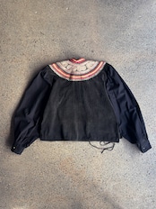 tay Original【BLACK and RE-SEW】/Vintage Miao embroidery blouse