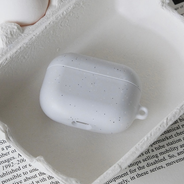 【t.e.a】 SALT & PEPPER POD (warm gray) / airpods 1/2 PRO エアポッズ エアーポッズ 第１世代 第２世代 プロ ケース カバー 韓国雑貨