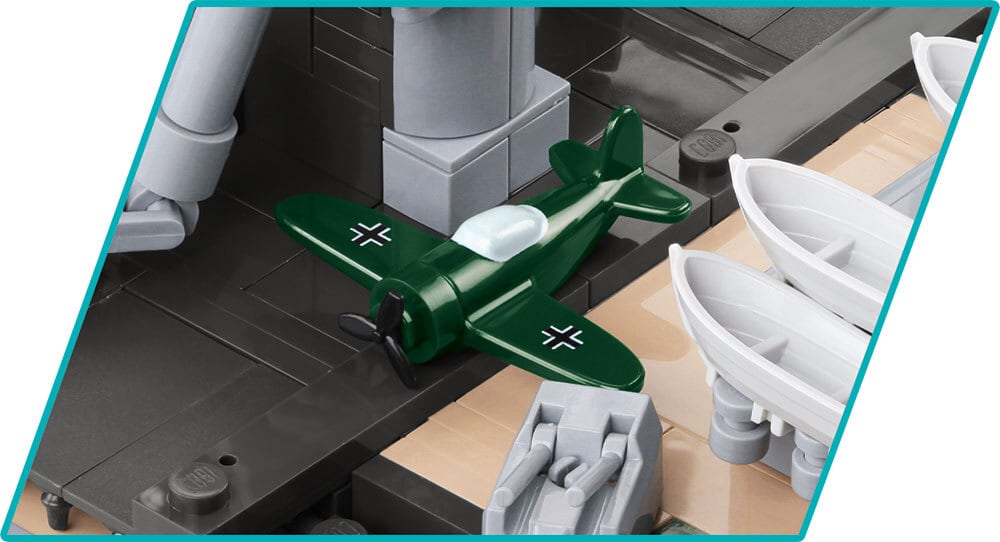 COBI #4839 戦艦 ティルピッツ (1/300) | ミリタリーブロック