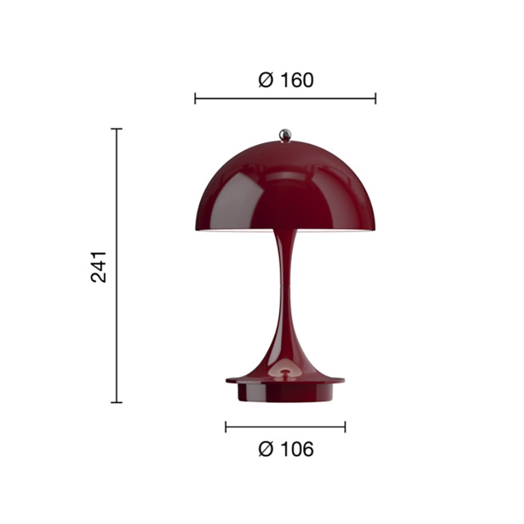 即納》パンテラ 160 ポータブル V3 Opaque burgundy［ ルイス
