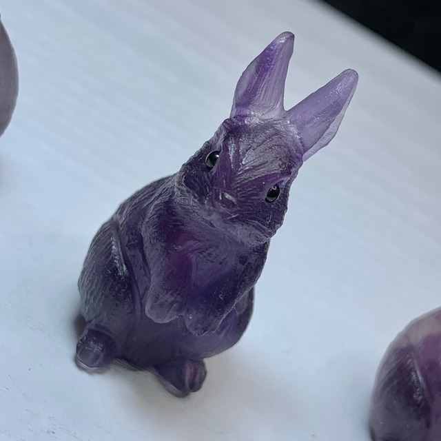 3.フローライトうさぎ・インテリア
