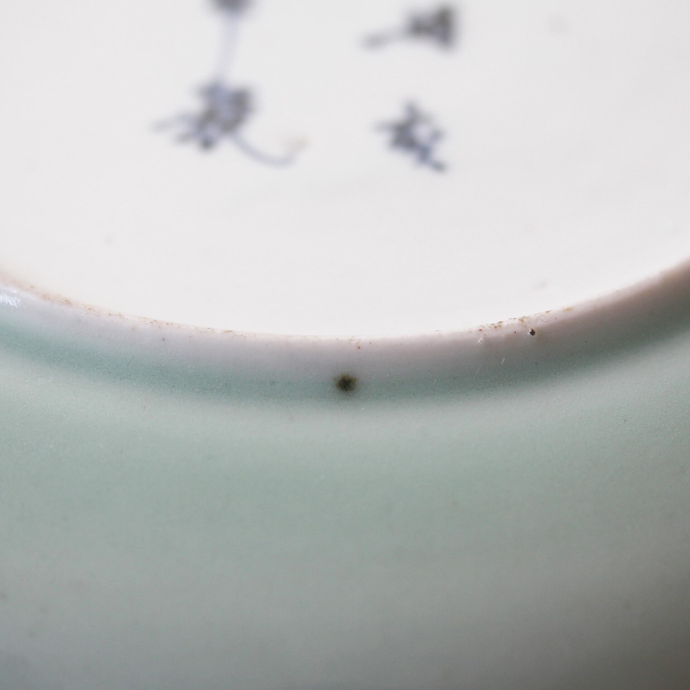 変形皿 角皿 舟形 古九谷 色絵付 鳥 梅 明治 大正 銘 角福