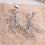 Tassel pine needle earrings(ME096)