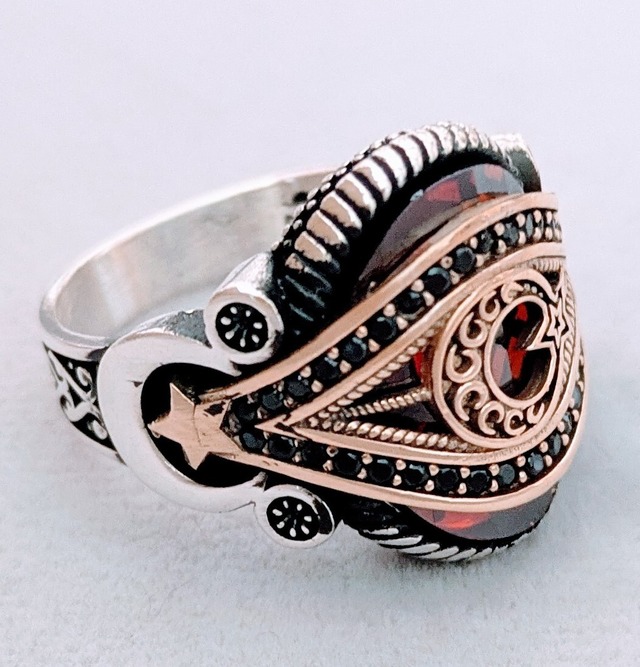 メンズ ハンドメイド リング（剣・ターバン）925silver | HAYAT 