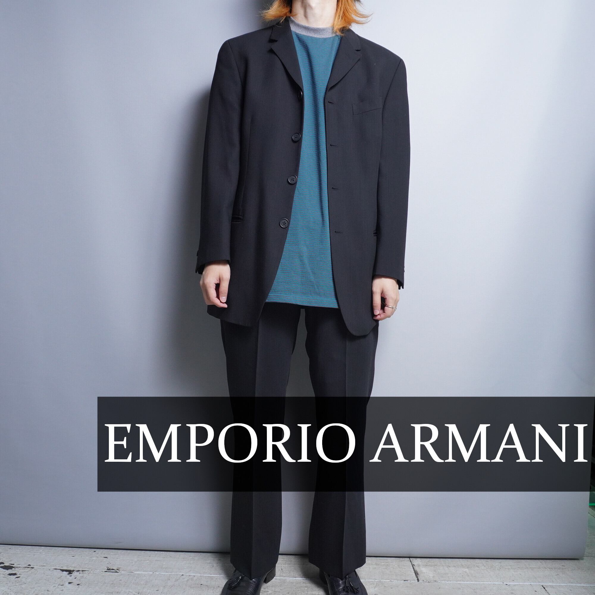 ARMANI スラックス ダークグレー イタリア製