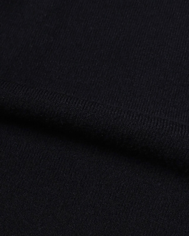 静電気防止前後2WAYタートルネックニット