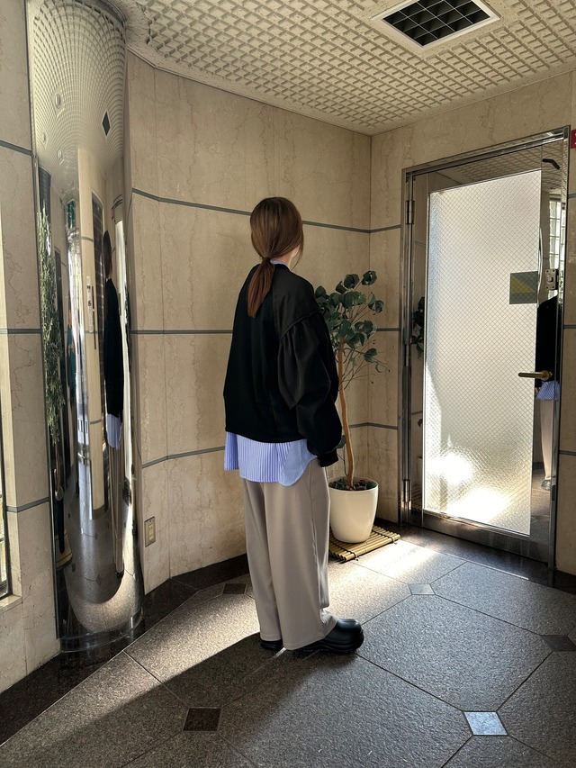 【original】Volume MA-1 Sleeve Tops(black)