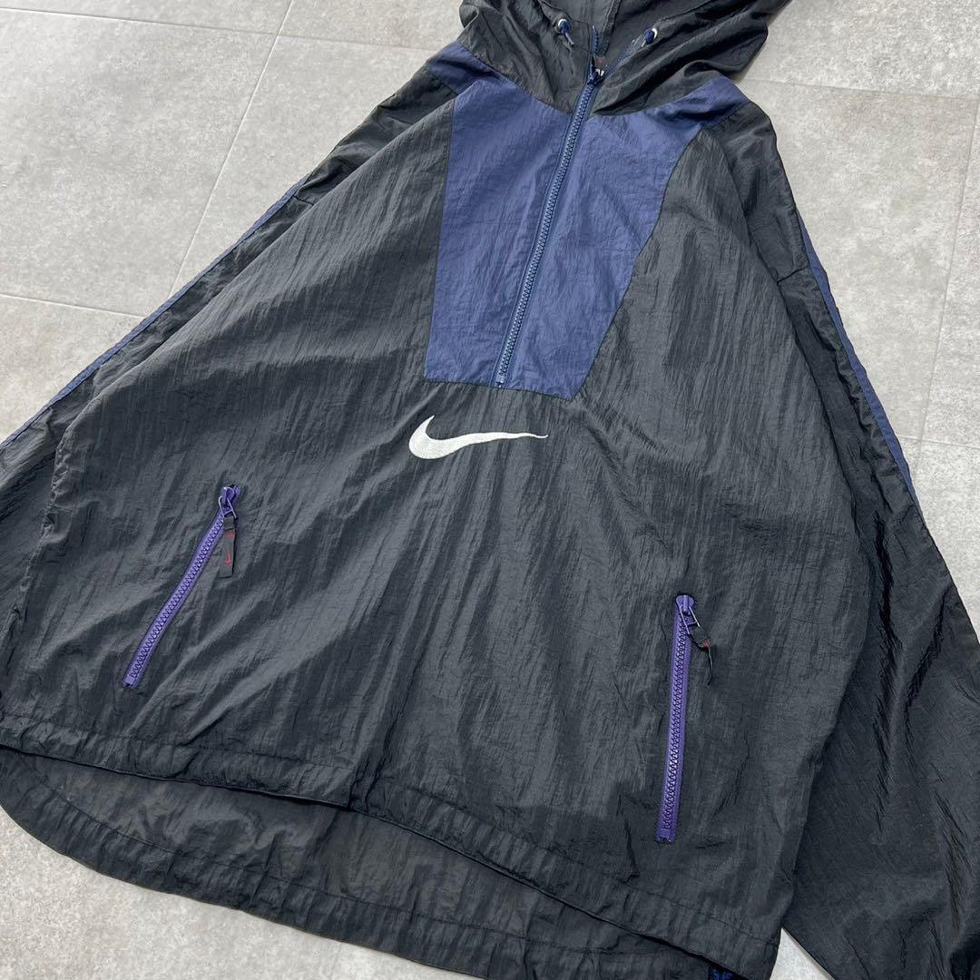 NIKE ナイキ ナイロンジャケット 90s アノラックパーカー ハーフ NIKE ナイキ ナイロンジャケット 90s アノラックパーカー ハーフ