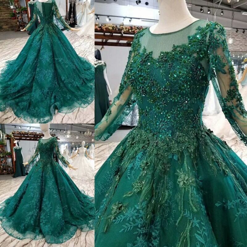 お買得パニエ付 素敵なカラードレス 緑 予約作製 サイズオーダー可能 Cinderelladress