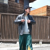 KUON / GANKO別注 Sashiko Sweatshirt style1