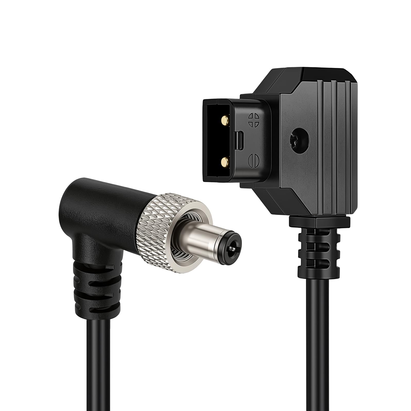 ZBLZGP デシメーター MD-HX DMON-Quad用電源ケーブル | D-Tap to Elbow Lockカラー DC 5.5X2.5mm