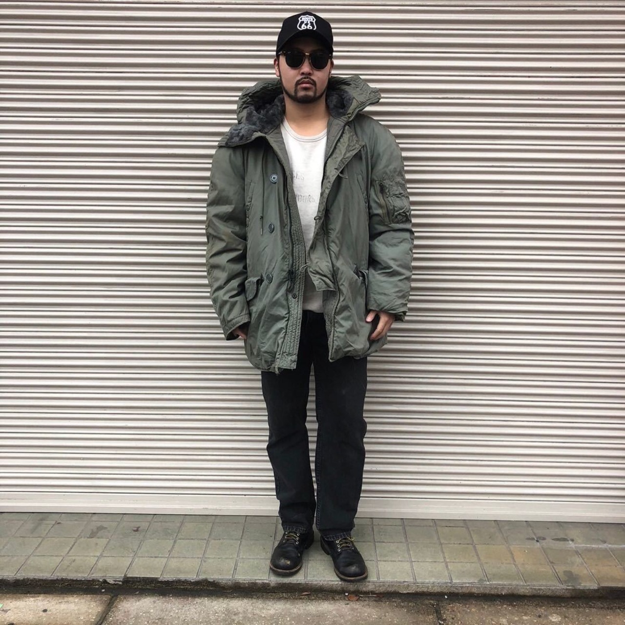 超美品 N-3B フライトジャケット 米軍 水っぽく ヴィンテージ ミリタリー 