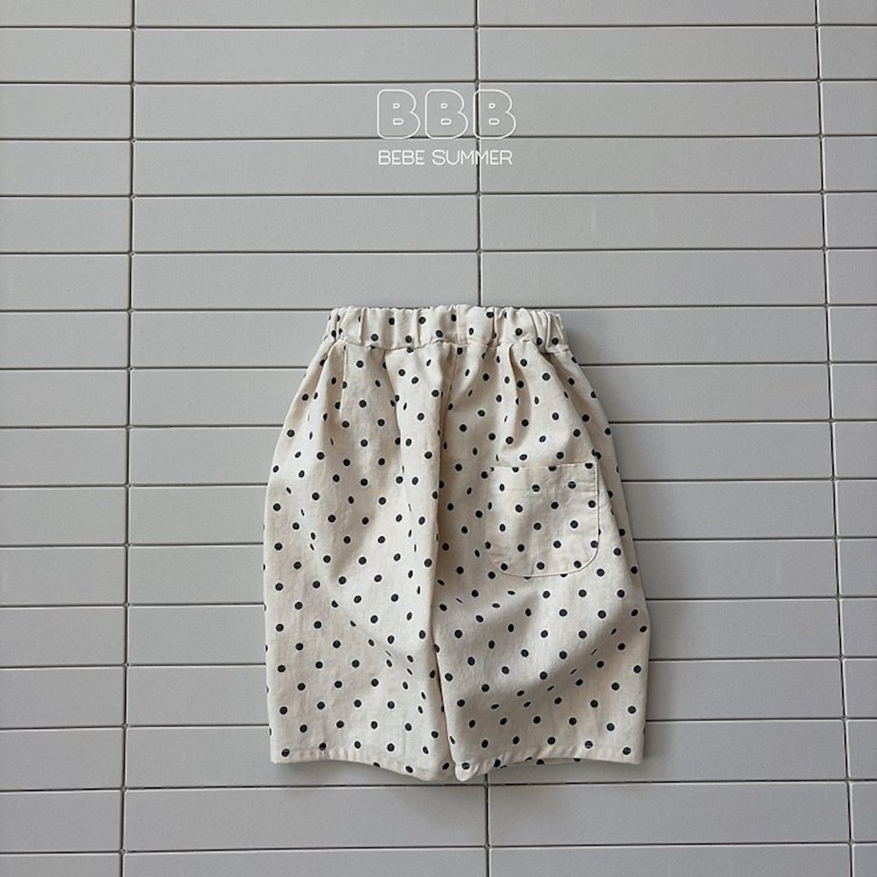 【取寄/韓国直送】BellaBamBina 26/SM ピンガーパンツ(ドット)|夏服|韓国子供服