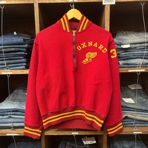 1950s VINTAGE "WING FOOT" FULL ZIP WOOL JACKET