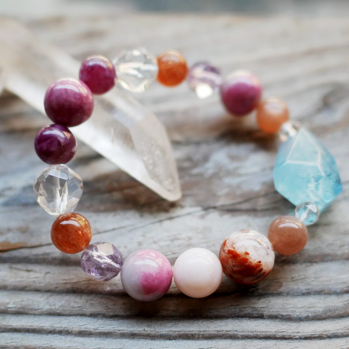 ARCH 7 STAR アーチセブンスターk18ホワイトオニキスブレスレット