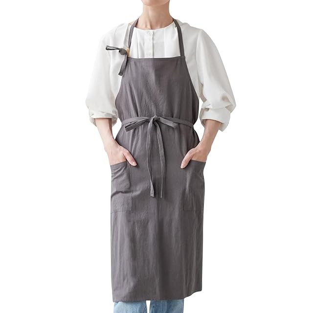 DEAN&DELUCA】ハワイ限定 エプロン 首紐調整タイプ 黒 ブラック