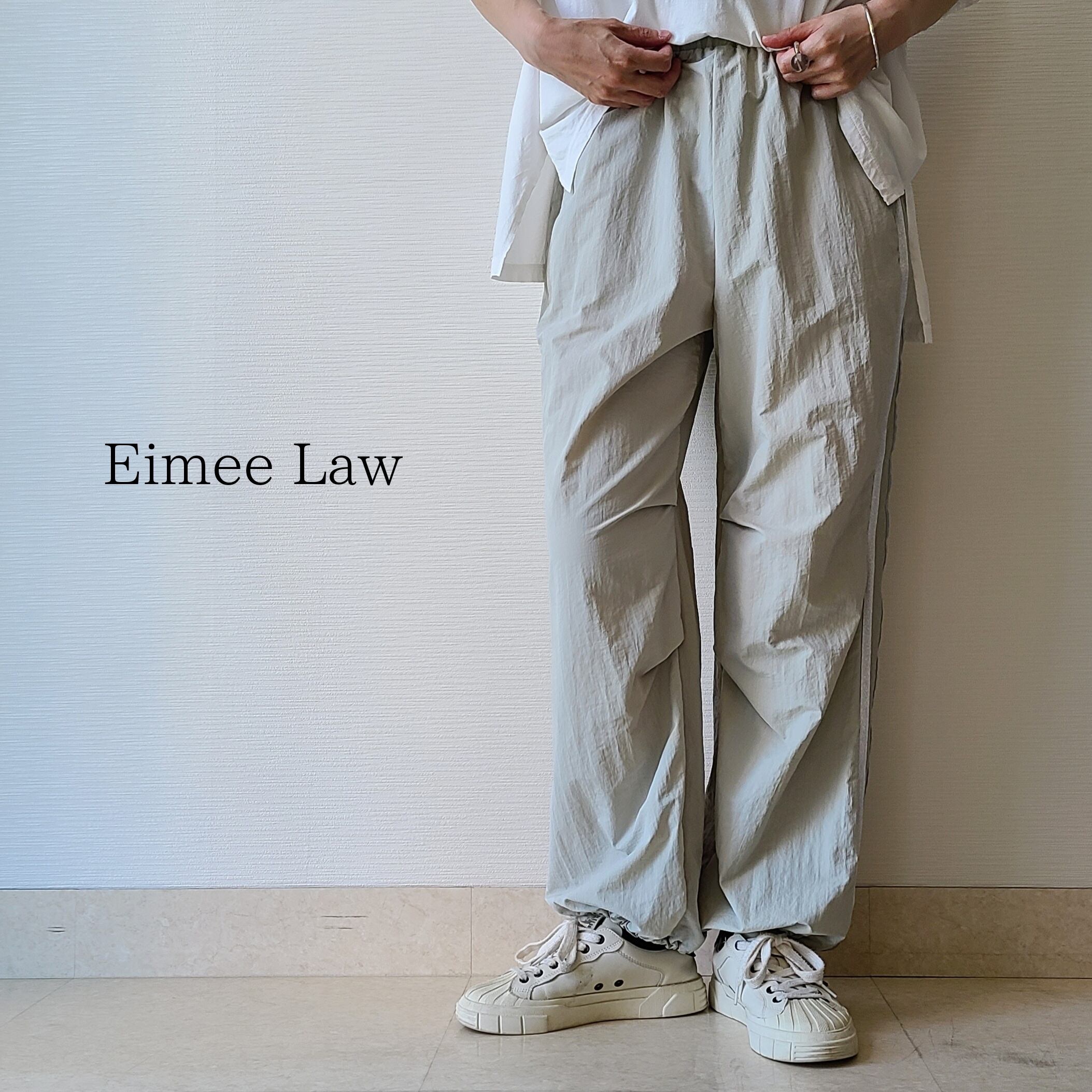 Eimee Law】サイドラインナイロン微配パンツ(83067C) | FORME Base STORE