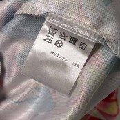 FILA GOLF フィラ ゴルフ 花柄 総柄 BD ボタンダウン 半袖 ポロシャツ M/マルチ メンズ