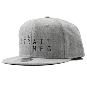 TSM SNAPBACK CAP #BLACK X HEATHER