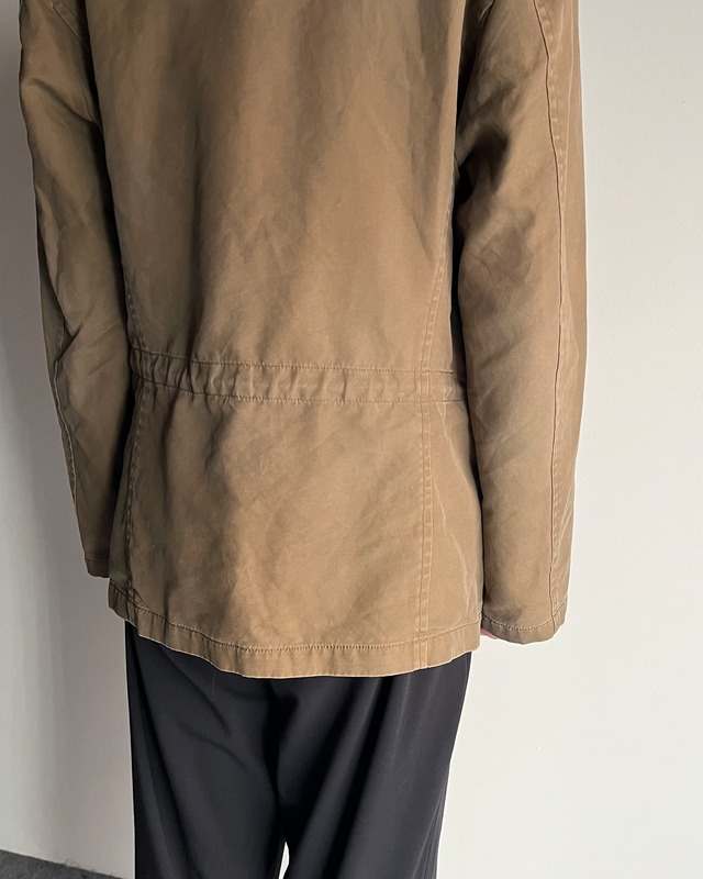 【ato】cotton moleskin double riders jacket