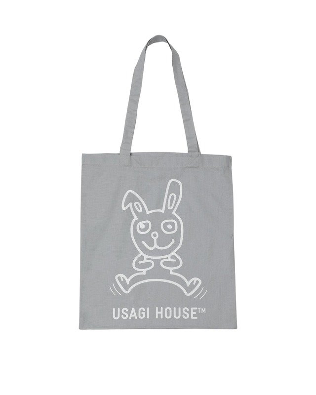 USAGI -JUMP- ECO BAG LIGHT GRAY