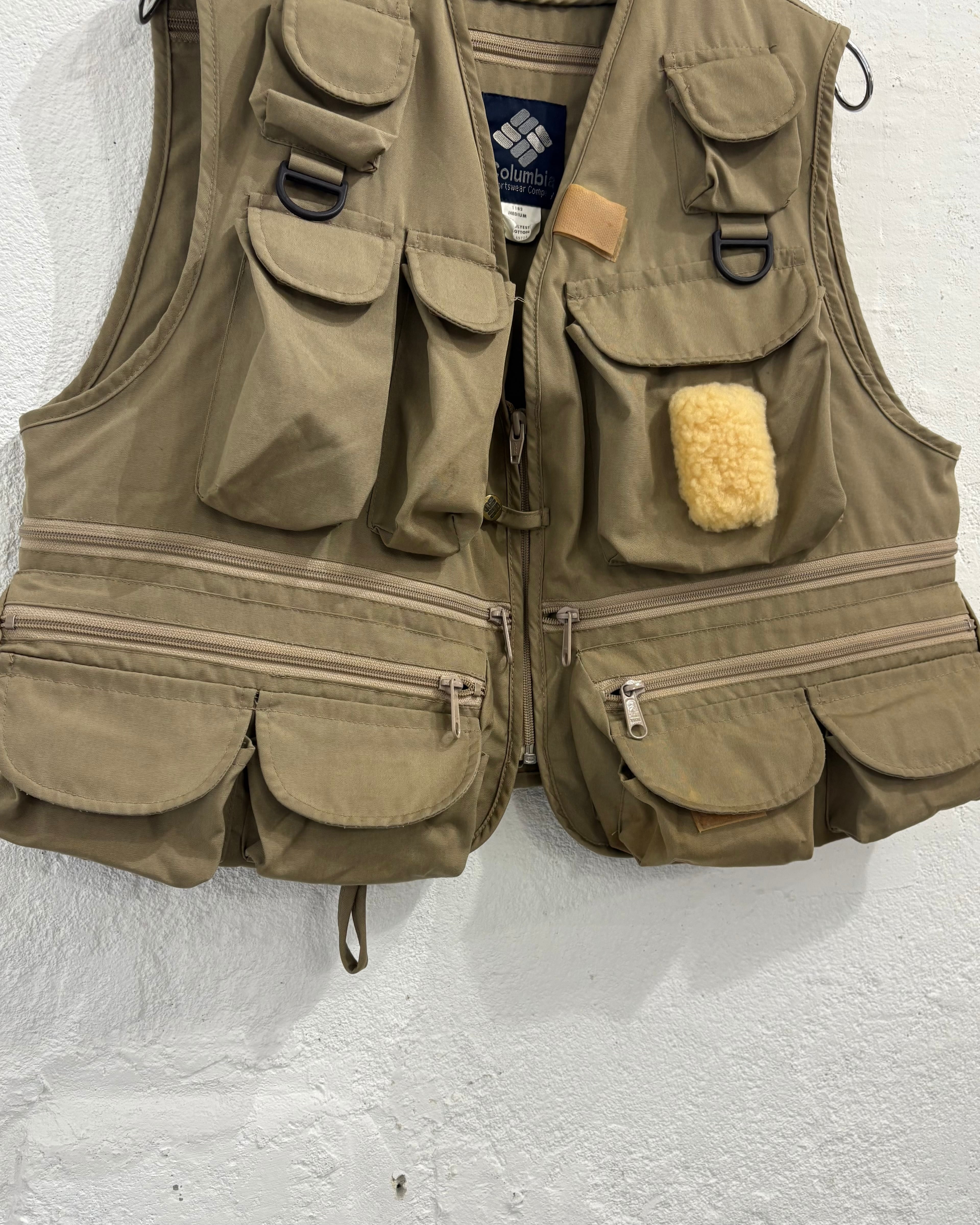 80s Columbia 3D Pockets Fishing Vest | VOLAR