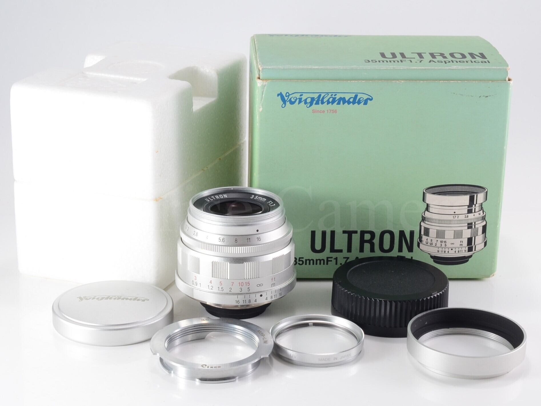 BESSA-R シルバー レンズ ULTRON 35mm F1.7 BESSA-R シルバー レンズ