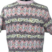 【STUSSY】ステューシー USA製 OLDSTUSSY 総柄 Tシャツ S