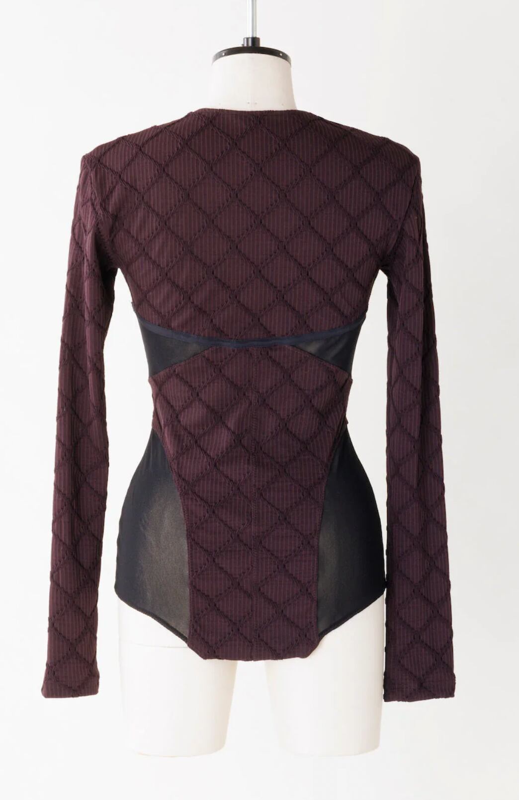FETICO フェティコ Mesh Jacquard Bodysuit
