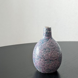 DES POTS / flower vase - purple × blue colored -
