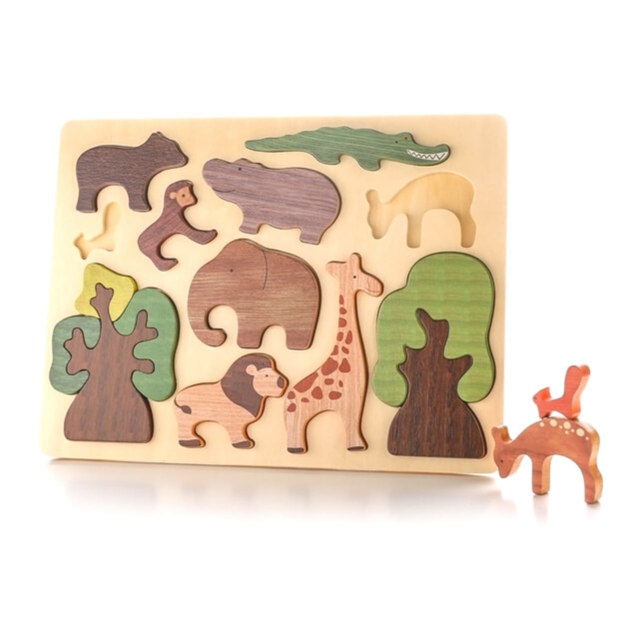 Wood Puzzle|パズル アニマル 木のおもちゃ 赤ちゃん ベビー Wood Puzzle|パズル アニマル 木のおもちゃ 赤ちゃん ベビー